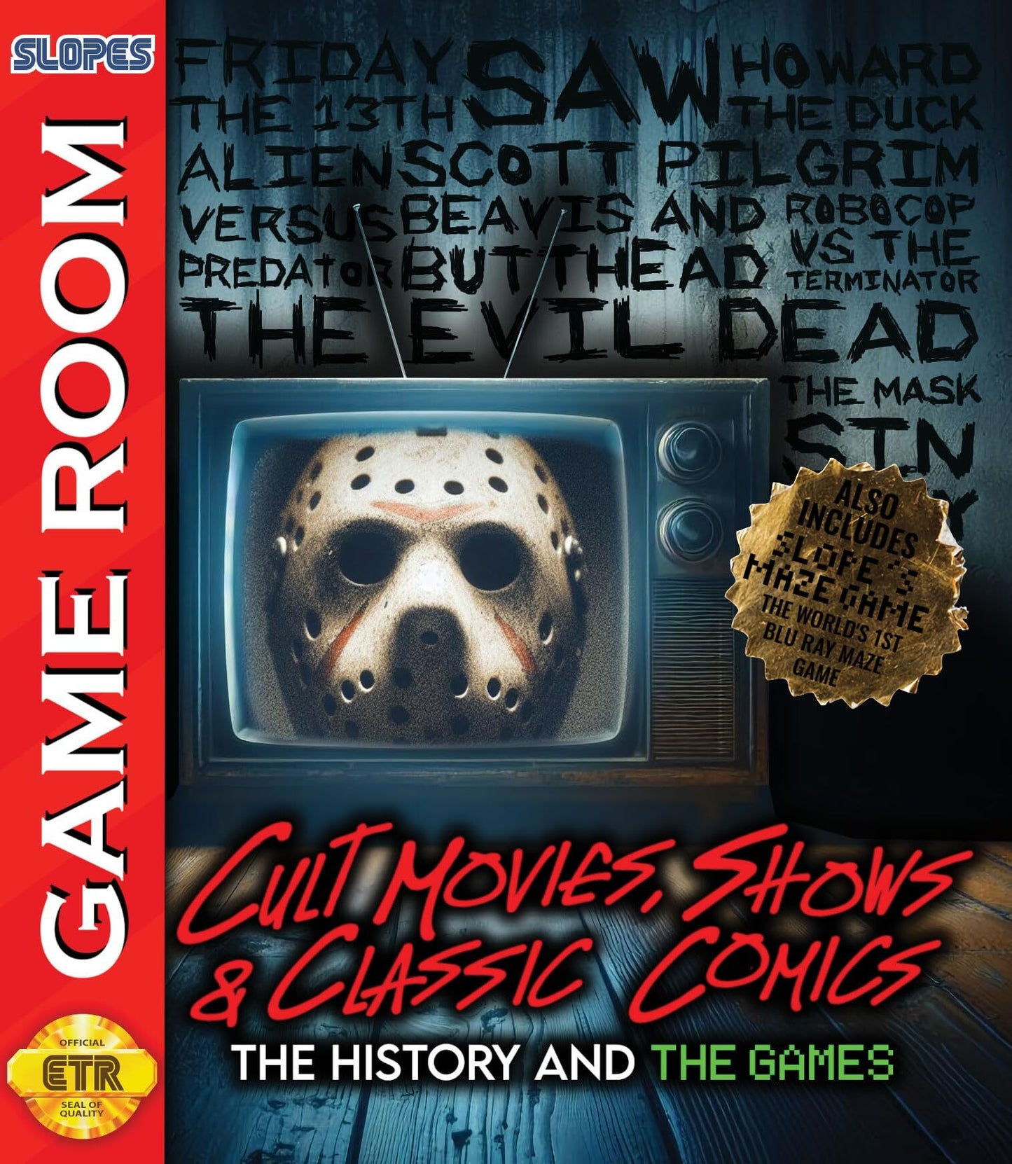 Slopes Game Room: Cult Movies, Shows and Classic Comics - Limited Edition (ETRM-022)(Exclusive)