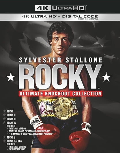 Rocky: Ultimate Knockout Collection 4K (1976-2006)