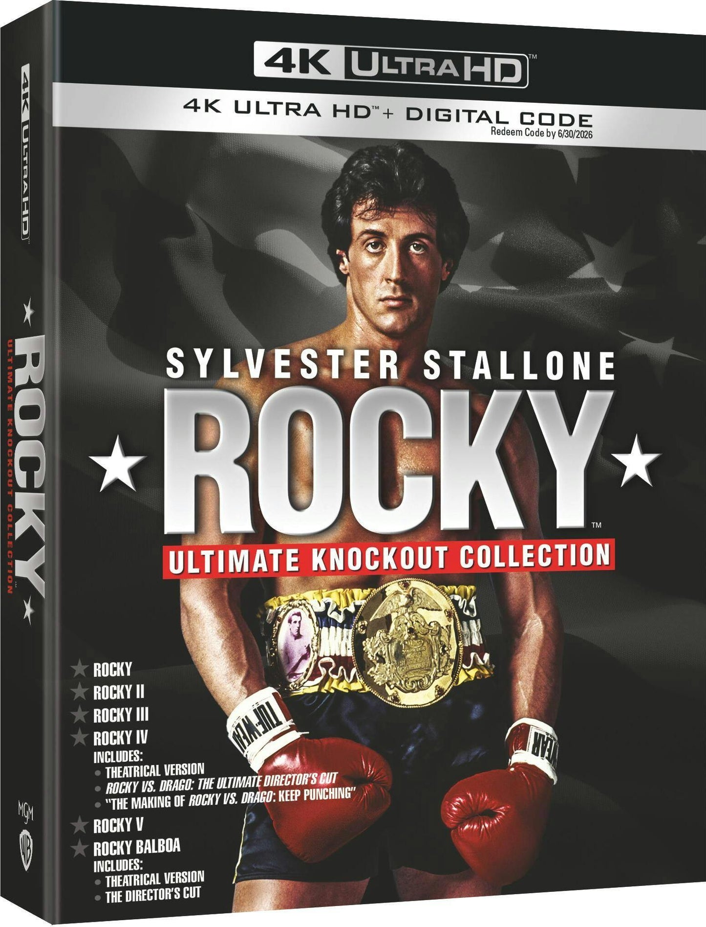 Rocky: Ultimate Knockout Collection 4K (1976-2006)