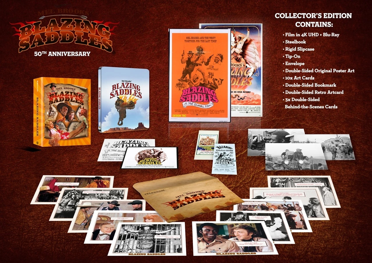 Blazing Saddles 4K XL Full Slip SteelBook: Ultimate Collector's Edition (UK)