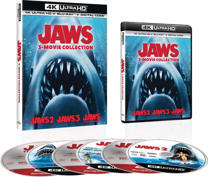 Jaws 3-Movie Collection 4K (1978-1987)