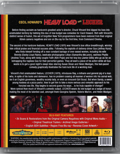 Heavy Load / Lecher: Limited Edition (COM-006)(Exclusive)