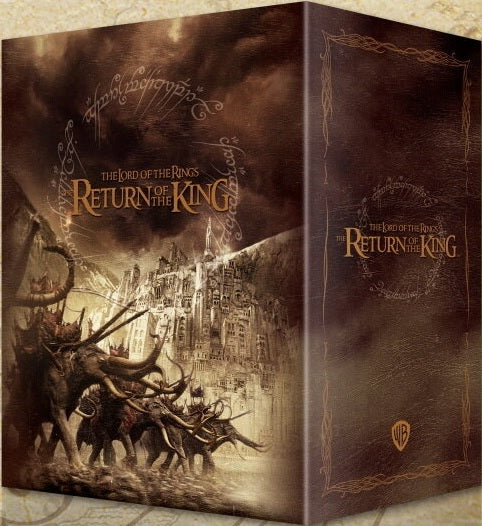 The Lord of the Rings: The Return of the King 4K 1-Click SteelBook (#102)(China)(EMPTY)(Slip Box)