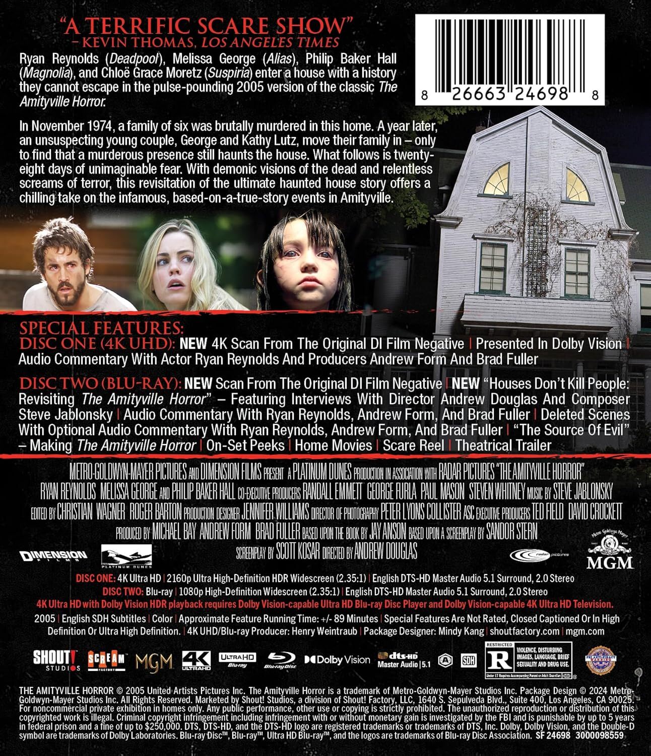 The Amityville Horror 4K: Collector's Edition (2005)