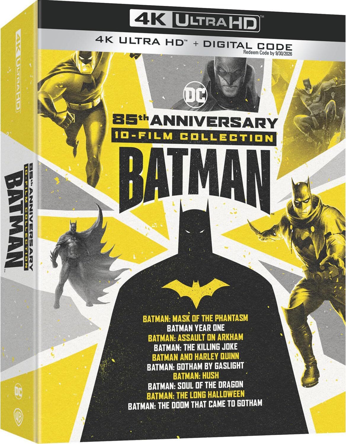 Batman 4K Collection: 85th Anniversary 10-Film Collection Edition