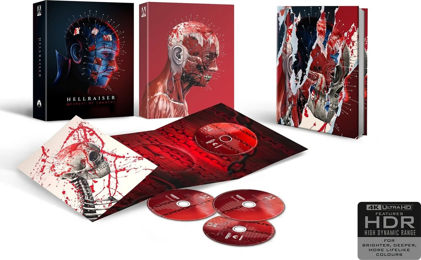 Hellraiser: Quartet of Torment 4K: Limited Edition DigiPack