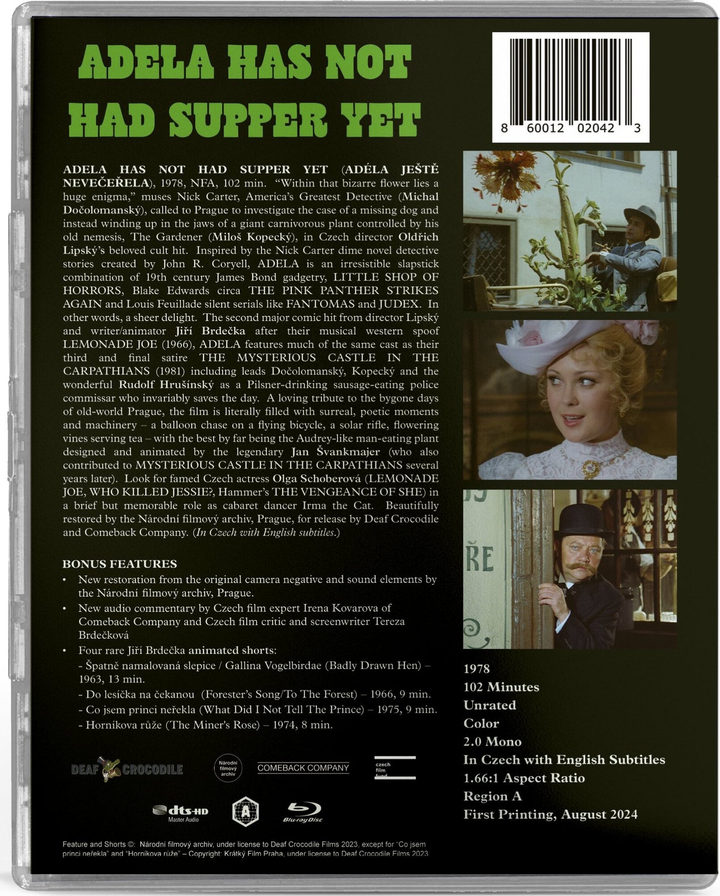 Adela Has Not Had Supper Yet: Limited Deluxe Edition (DC-025)(Exclusive)