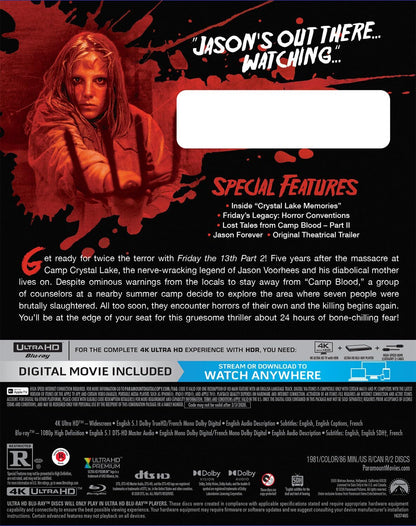 Friday the 13th: Part II 4K - 45th Anniversary Edition (1981)