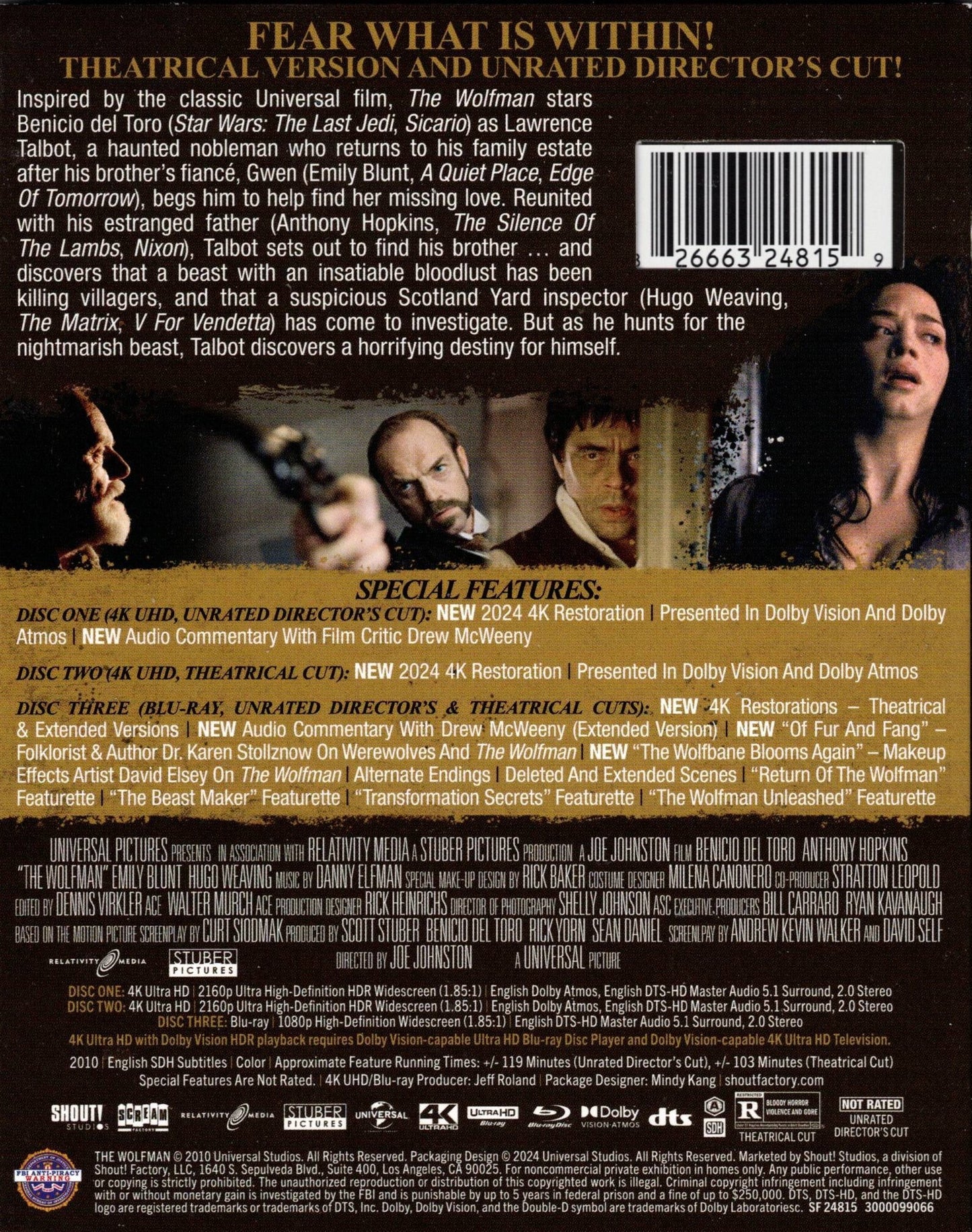 The Wolfman 4K: Collector's Edition