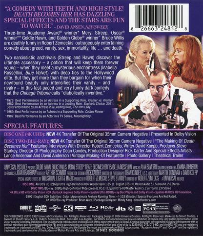 Death Becomes Her 4K: Collector's Edition