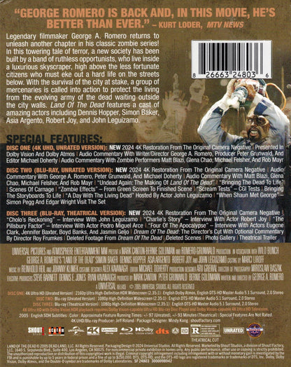 Land of the Dead 4K: Collector's Edition
