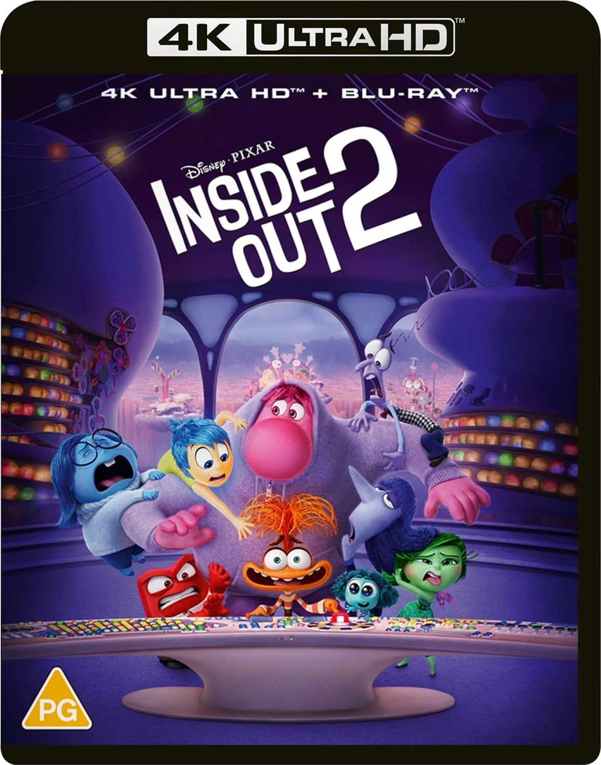 Inside Out 2 4K (2024)(UK)