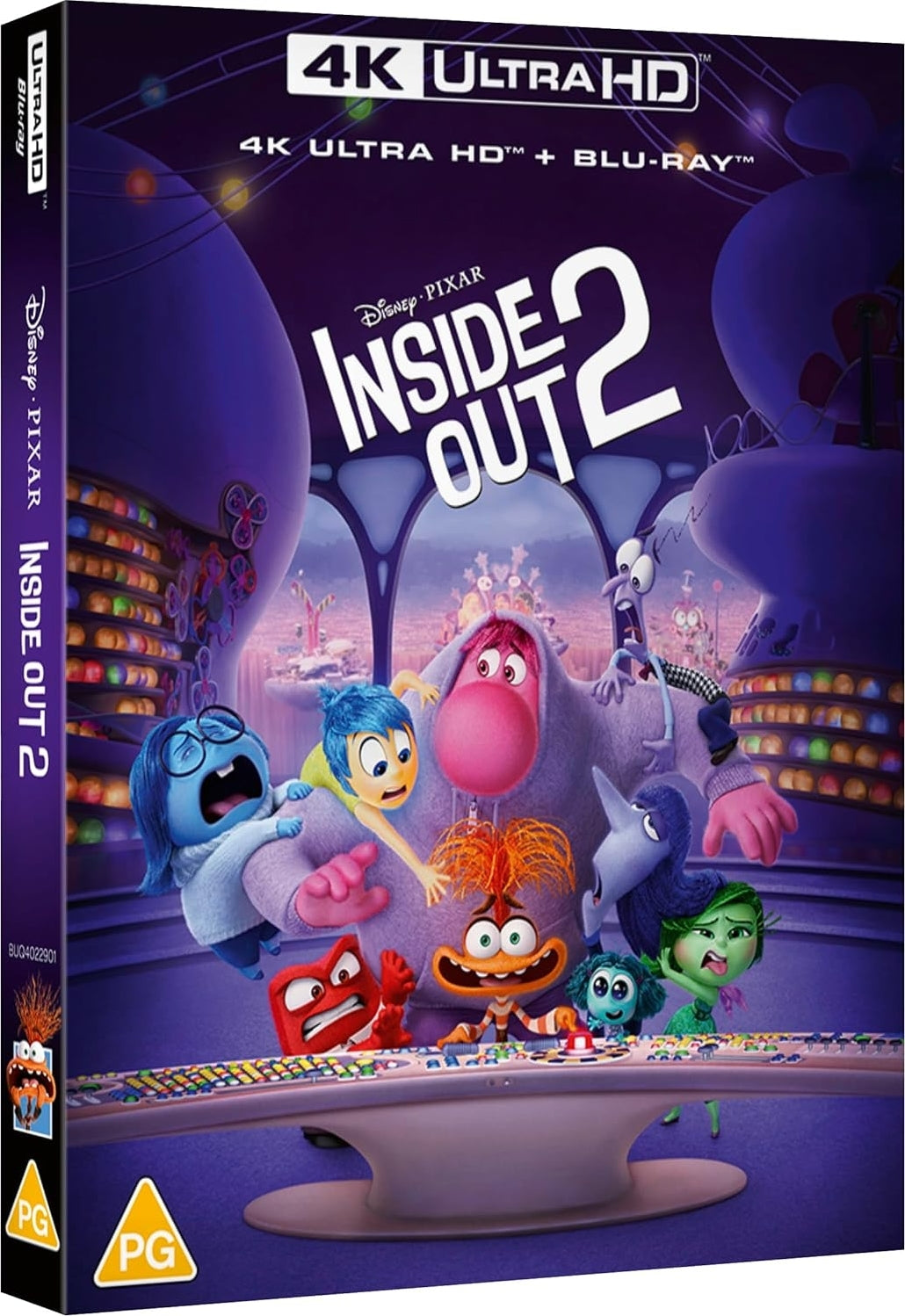 Inside Out 2 4K (2024)(UK)