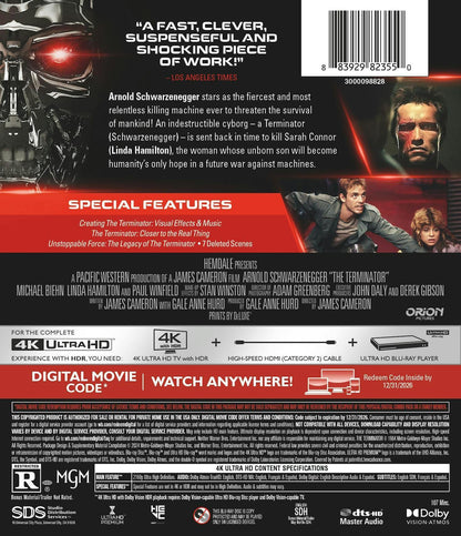 The Terminator 4K: 40th Anniversary Edition (1984)