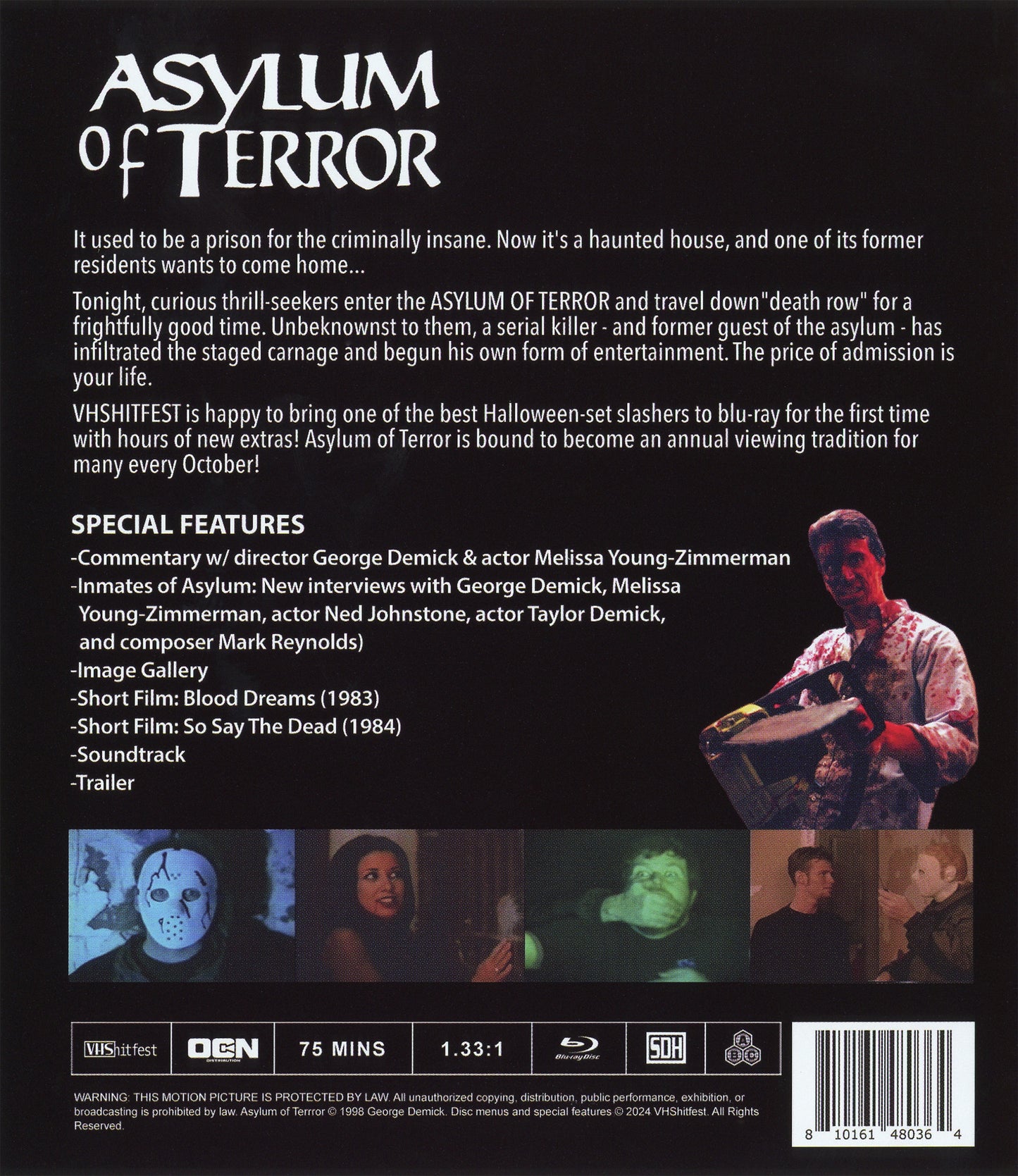 Asylum of Terror: Limited Edition (VHSH-011)(Exclusive)