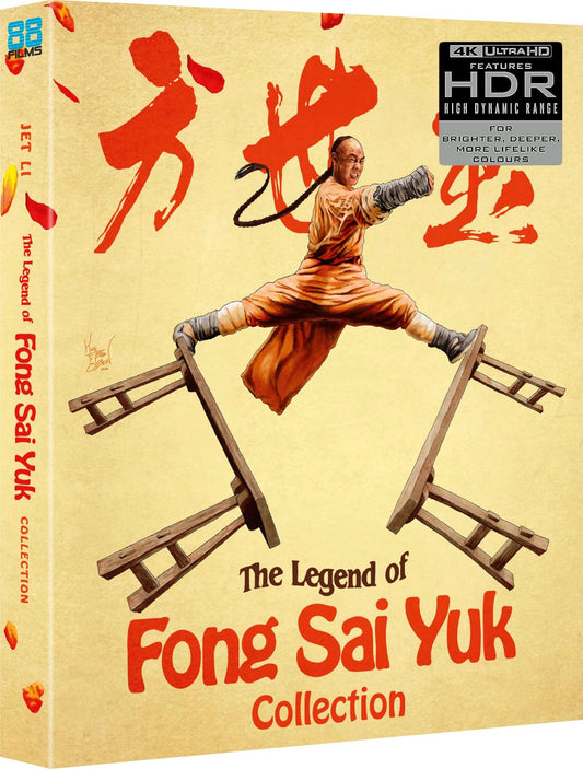 The Legend of Fong Sai Yuk Collection 4K DigiPack: Limited Edition (UK)