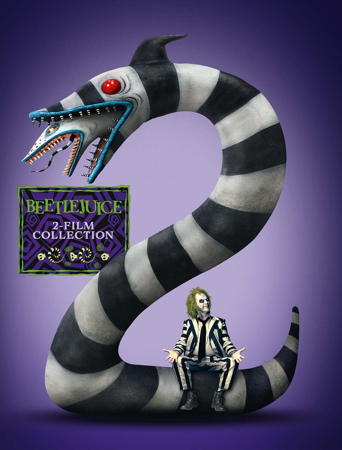 Beetlejuice 2-Film Collection 4K SteelBook: Collector's Edition (1988-2024)(UK)