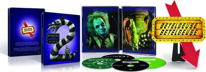 Beetlejuice 2-Film Collection 4K SteelBook: Collector's Edition (1988-2024)(UK)