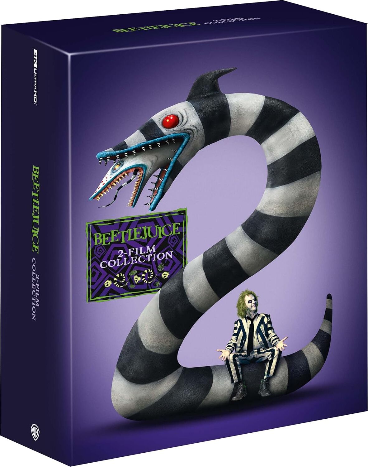 Beetlejuice 2-Film Collection 4K SteelBook: Collector's Edition (1988-2024)(UK)