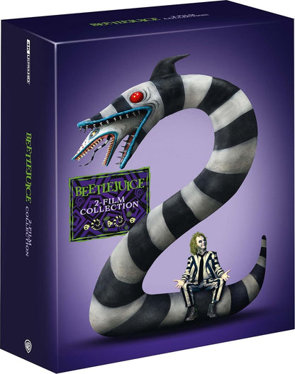 Beetlejuice 2-Film Collection 4K SteelBook: Collector's Edition (1988-2024)(UK)