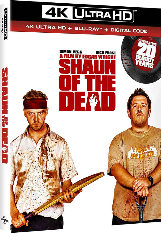 Shaun of the Dead 4K: 20th Anniversary Edition (Slip)
