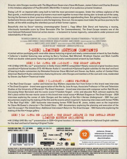The Great Escape 4K: Limited Edition (UK)