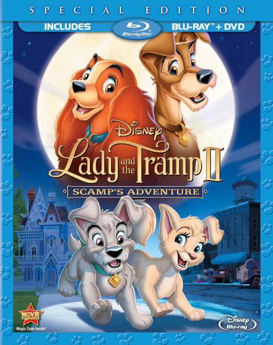 Lady and the Tramp II: Scamp's Adventure (BD/DVD)(Slip)*