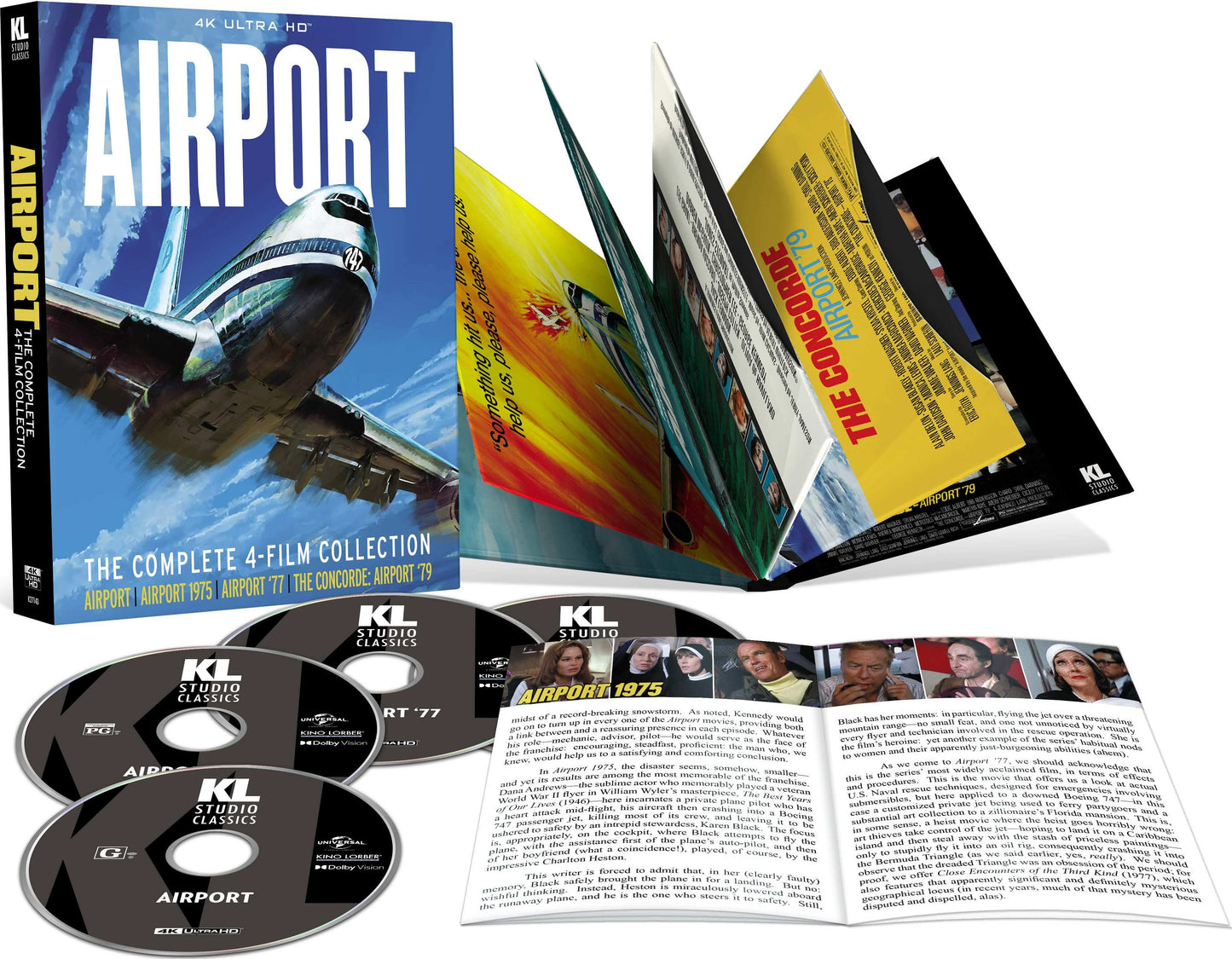 Airport: The Complete Collection 4K DigiPack (1970-1979)