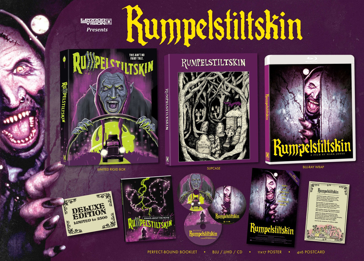 Rumpelstiltskin 4K: Limited Deluxe Edition (TV-0??)(Exclusive)