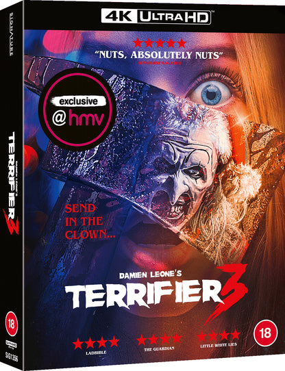 Terrifier 3 4K: First Edition (2024)(Exclusive)(UK)