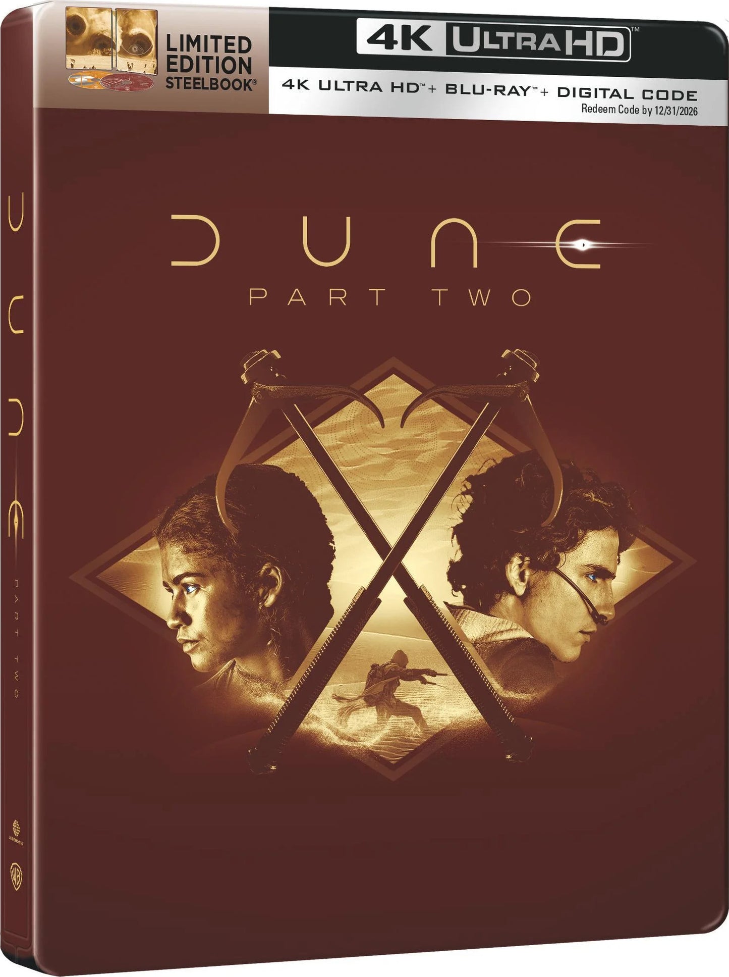 Dune: Part 2 4K SteelBook (2024)(Re-release)(Exclusive)