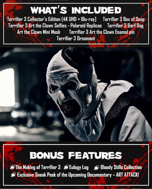 Terrifier 3 4K: Collector's Box Set (2024)