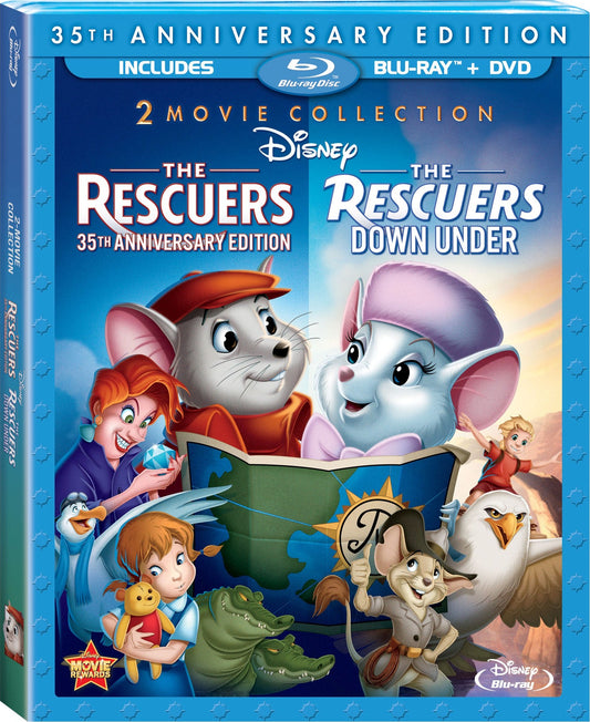 The Rescuers / The Rescuers Down Under (Slip)