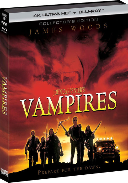 John Carpenter's Vampires 4K: Collector's Edition w/ Exclusive Slip & Posters (1998)(Exclusive)