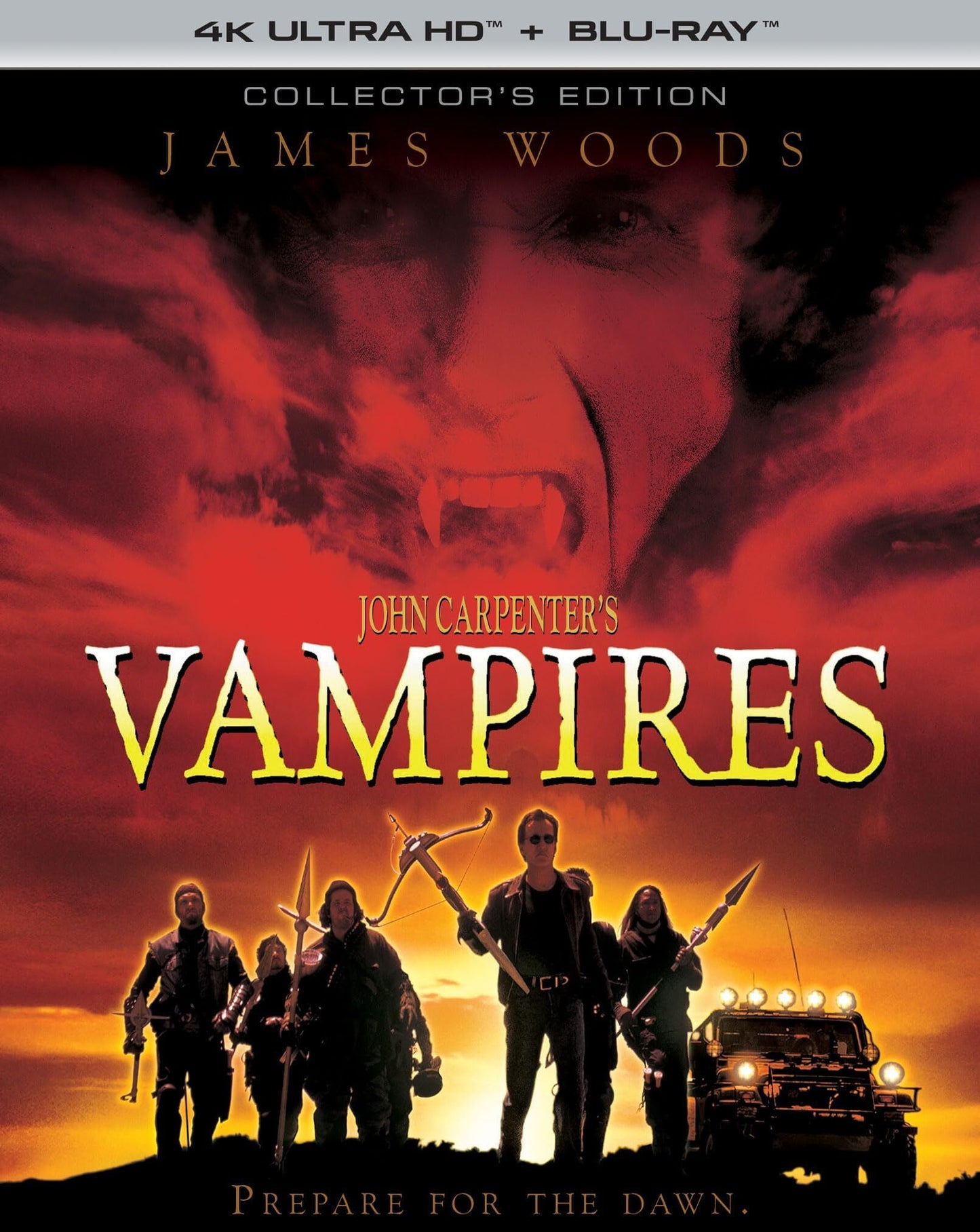 John Carpenter's Vampires 4K: Collector's Edition w/ Exclusive Slip & Posters (1998)(Exclusive)