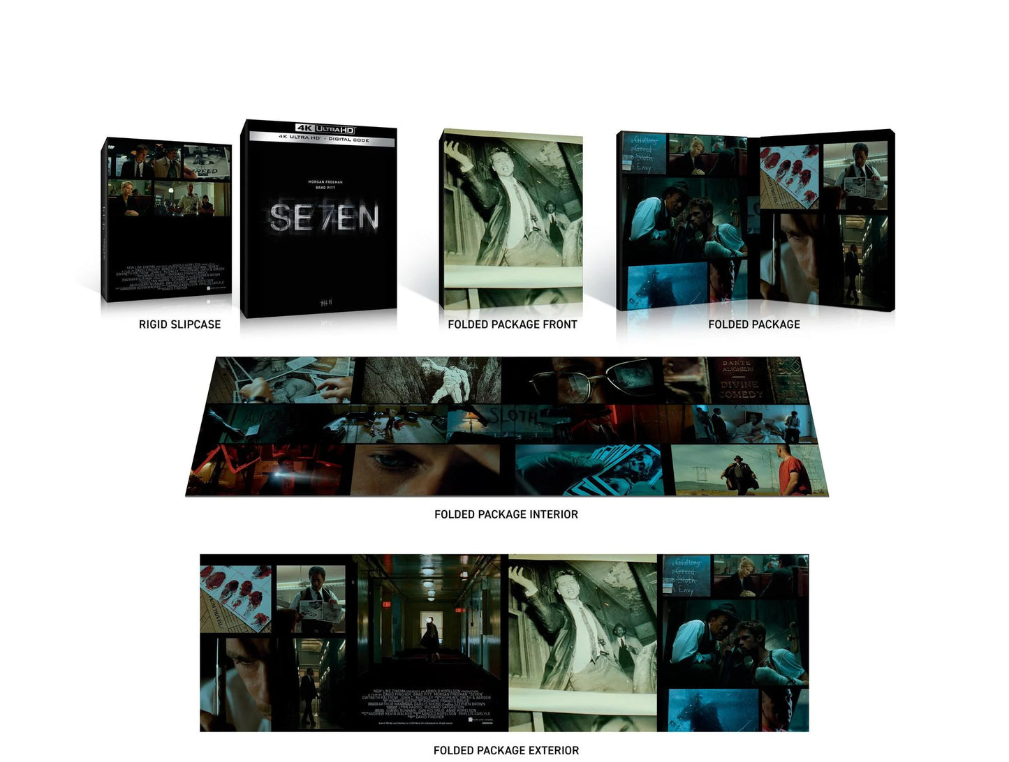 Seven 4K DigiPack (Se7en)(1995)