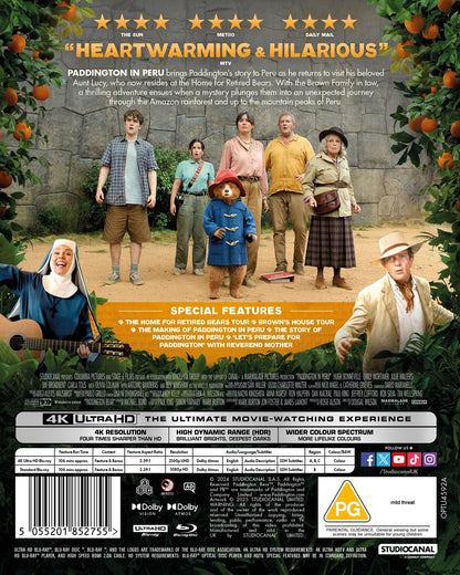 Paddington in Peru 4K (UK)