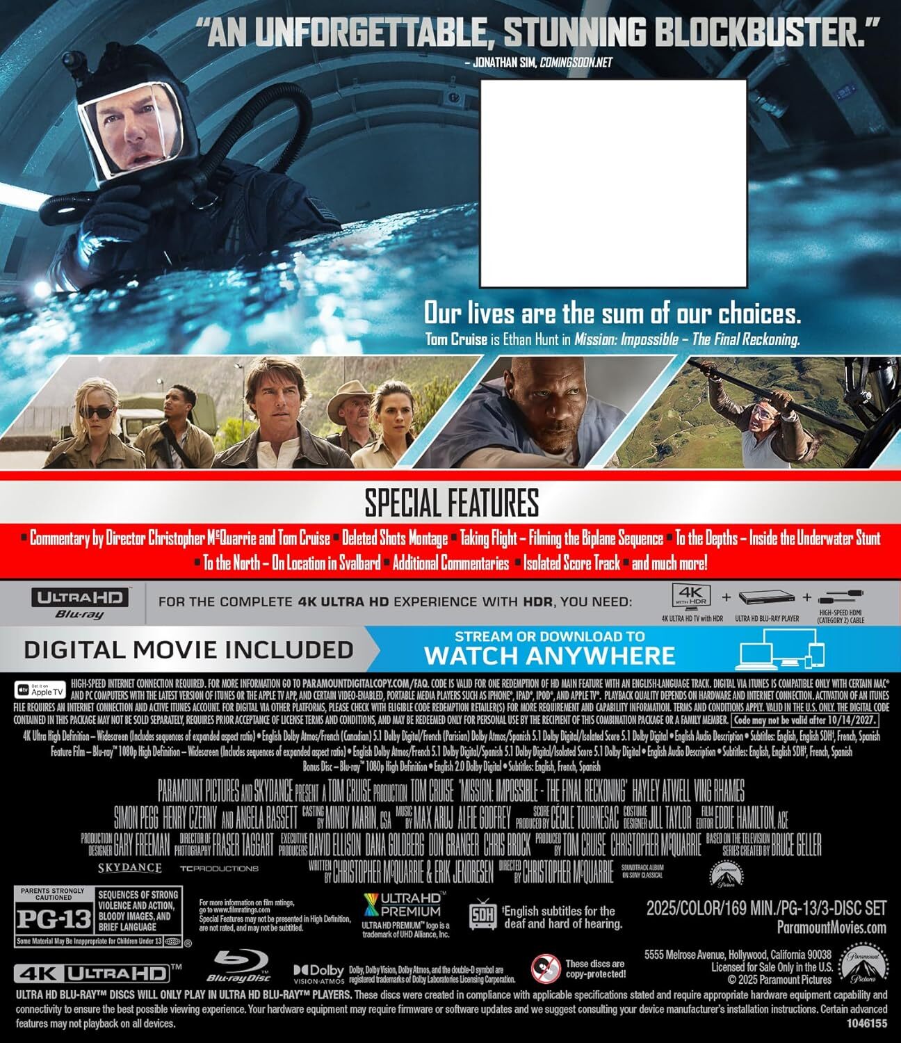 Mission: Impossible - The Final Reckoning 4K