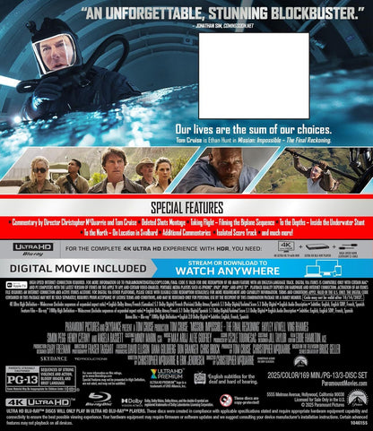 Mission: Impossible - The Final Reckoning 4K