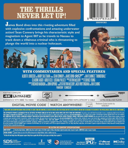Thunderball 4K - 007 James Bond