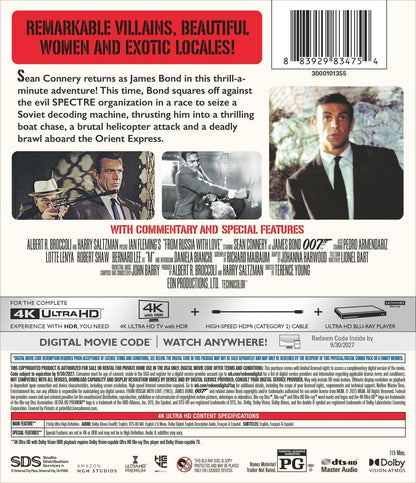 From Russia With Love 4K - 007 James Bond