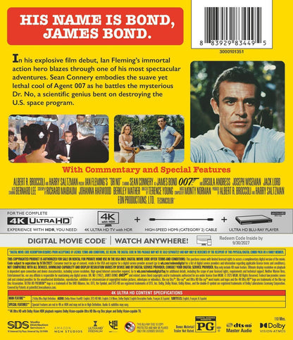 Dr. No 4K - 007 James Bond