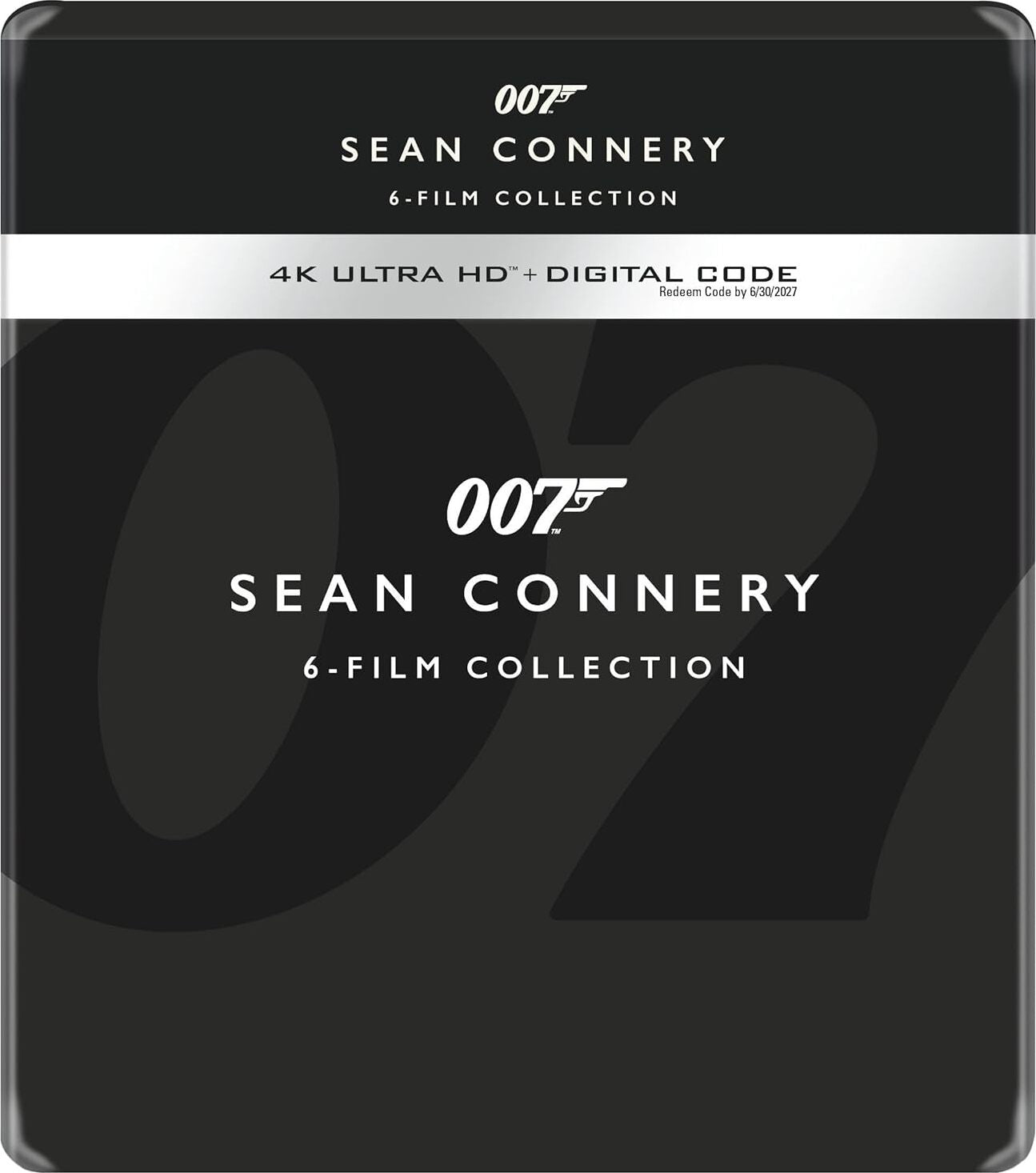 Sean Connery 007 James Bond Collection 4K 1-Click SteelBook