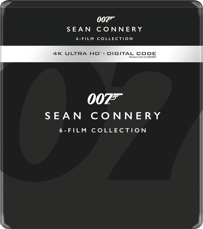 Sean Connery 007 James Bond Collection 4K 1-Click SteelBook
