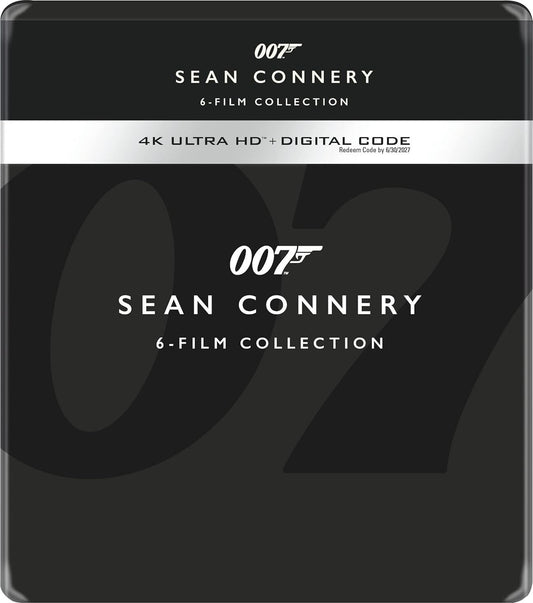 Sean Connery 007 James Bond Collection 4K 1-Click SteelBook