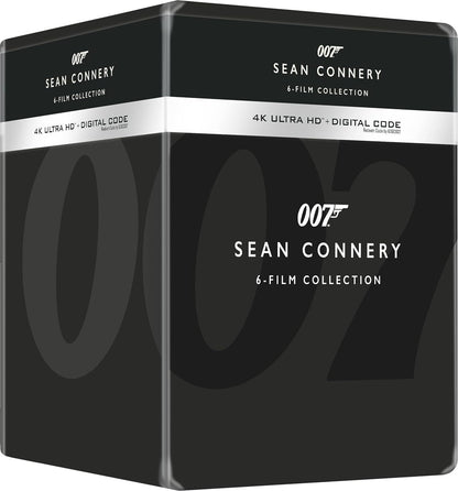 Sean Connery 007 James Bond Collection 4K 1-Click SteelBook