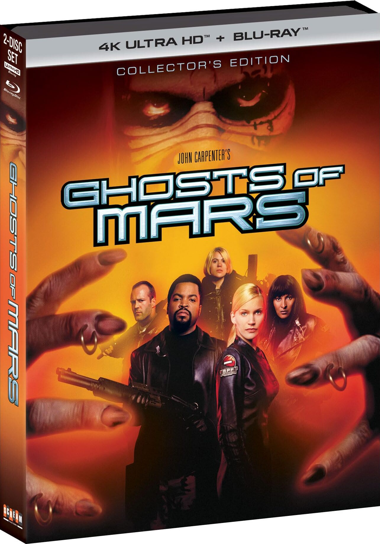 Ghost's of Mars 4K: Collector's Edition w/ Exclusive Slip & Posters (Exclusive)