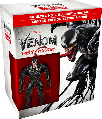 Venom 4K 3-Movie Collection w/ Figurine