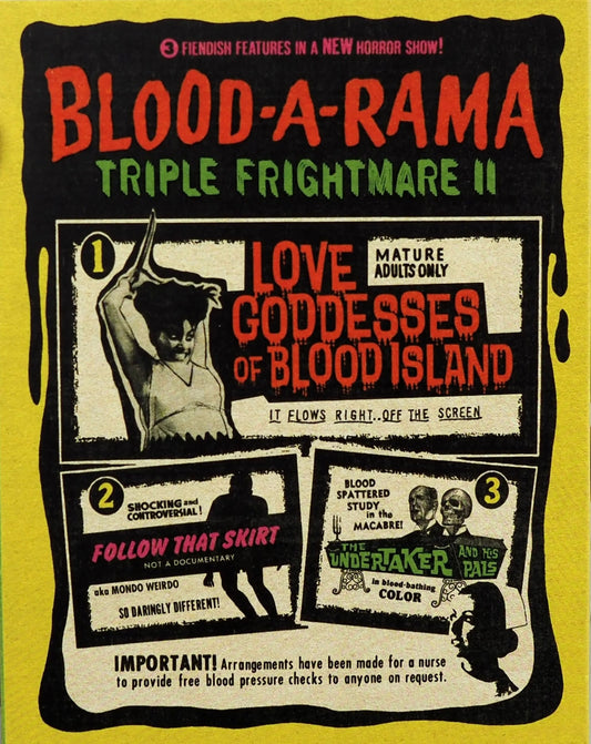 Blood-A-Rama Triple Frightmare II: Limited Edition (AGFA-062)(Exclusive)