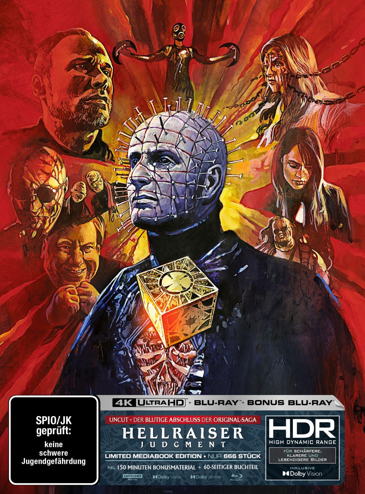 Hellraiser: Judgment 4K DigiBook - Cover A (Germany)